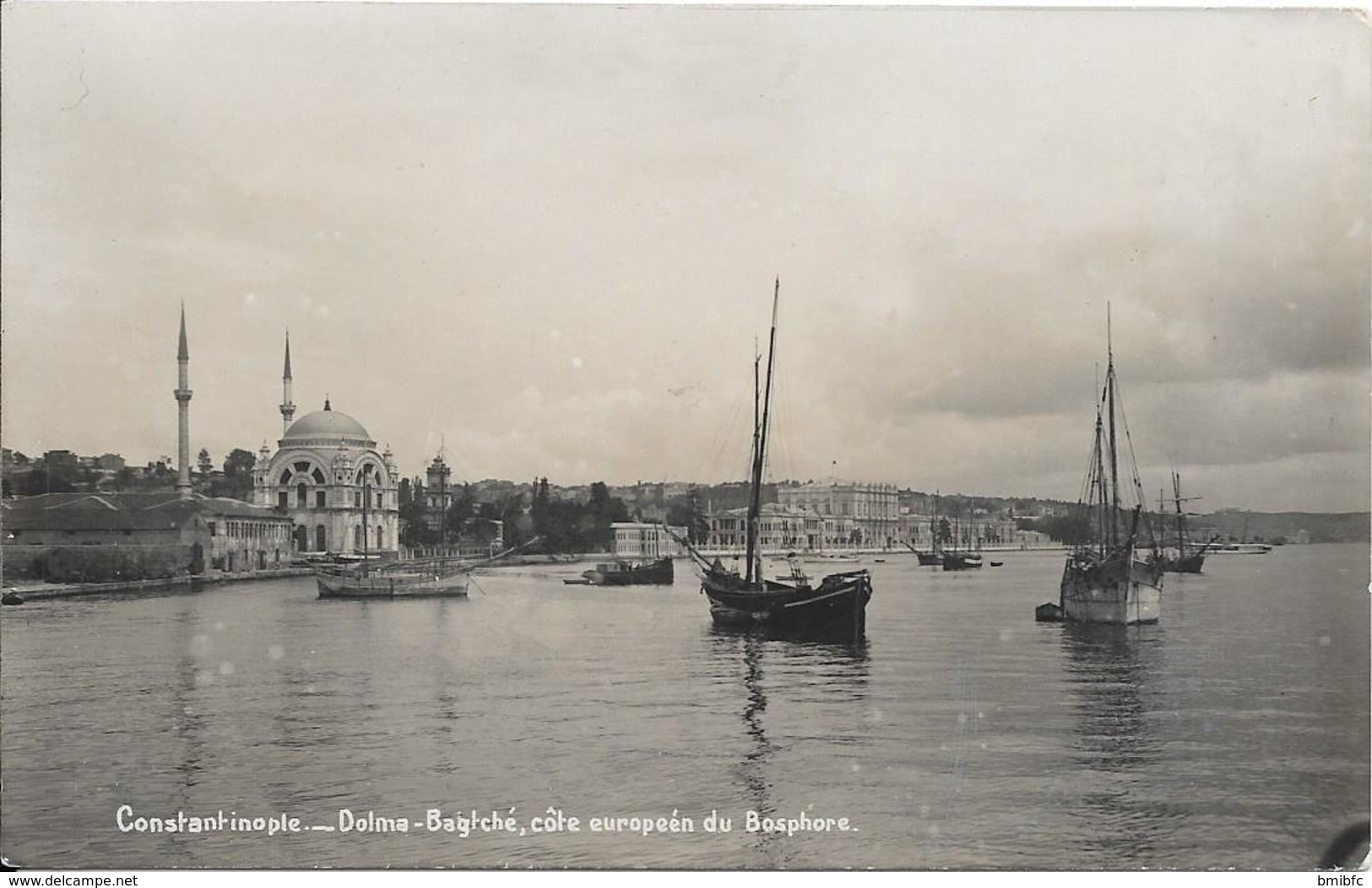 1928 - Carte Photo - Constantinople - Dolma Bagtché - Türkei