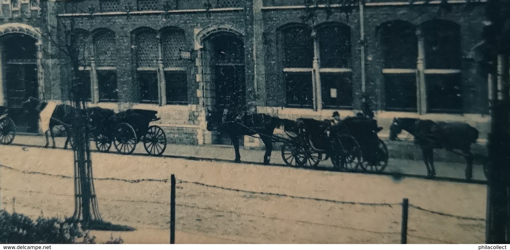 Gent - Gand // LA Nouvelle Gare De Gand St. Pierre (koetsen) 1924 - Gent