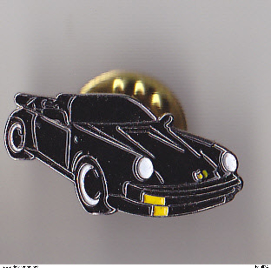 PIN'S THEME AUTOMOBILE  PORSCHE  COUPE  NOIRE - Porsche