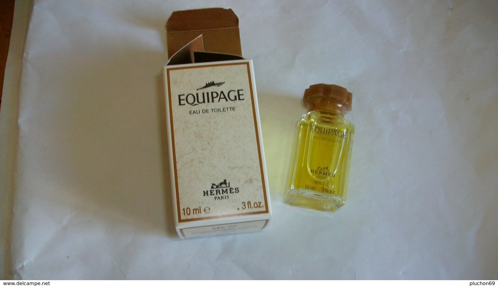 Miniature De Parfum Hermès    " Equipage   " Eau De Toilette - Miniatures Men's Fragrances (in Box)