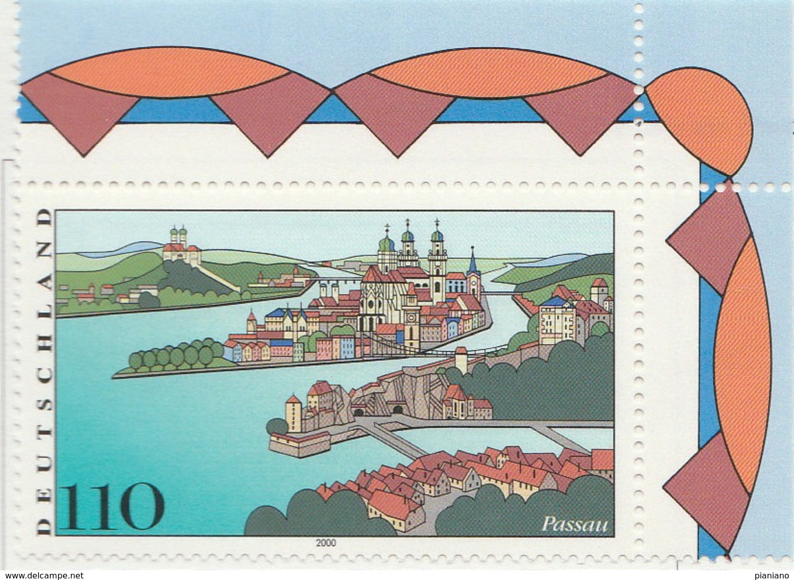 PIA - GER- 2000 : Vedute Della Germania : Passau - (Yv 1935) - Nuovi