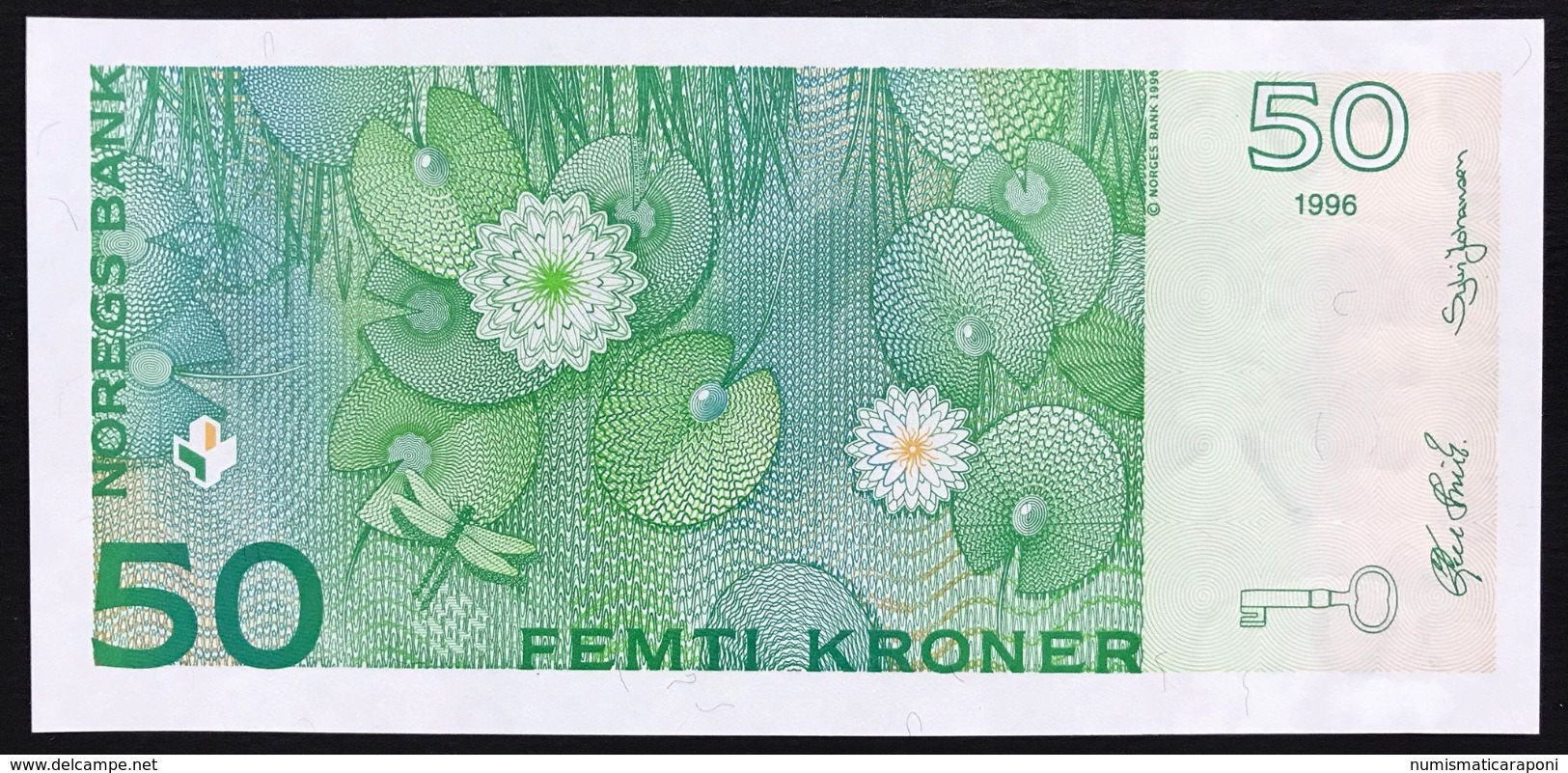 Norvegia Norges 1996 50 CORONEUNC Pick#46a Lotto.2693 - Norvegia