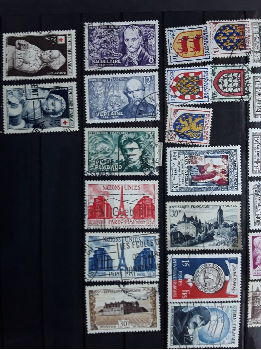 France 1951 Oblitere Cote 99€ - 1950-1959