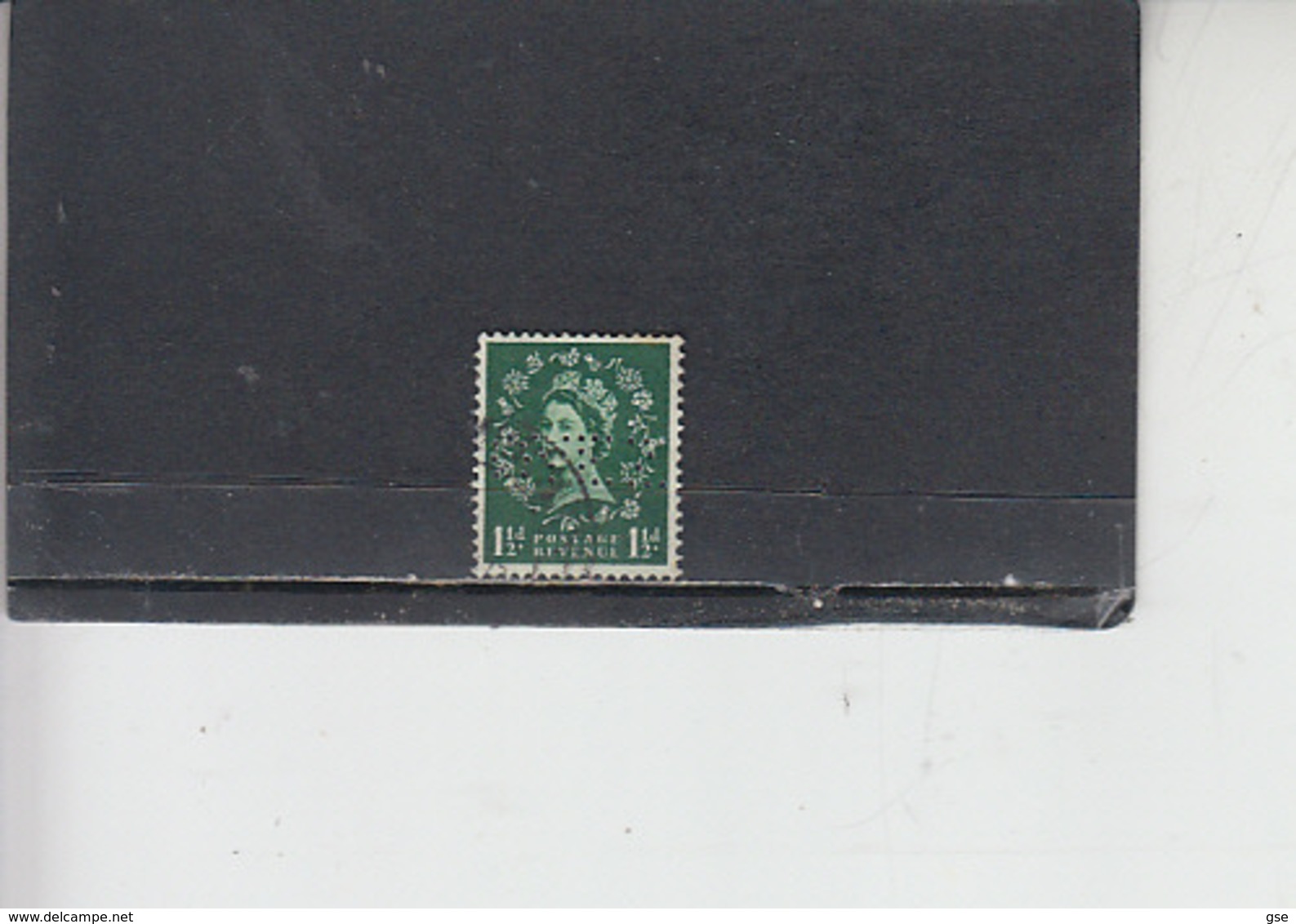 GRAN BRETAGNA  1952-54 - Unificato  264 (perforato) - Elisabetta - Usati