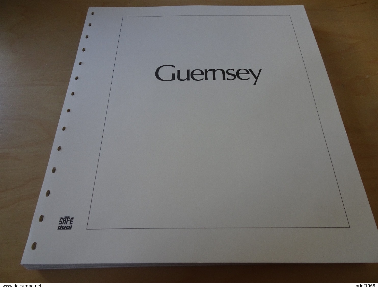 Guernsey Safe Dual Falzlos 1986-1999 (11929 ) - Pre-printed Pages