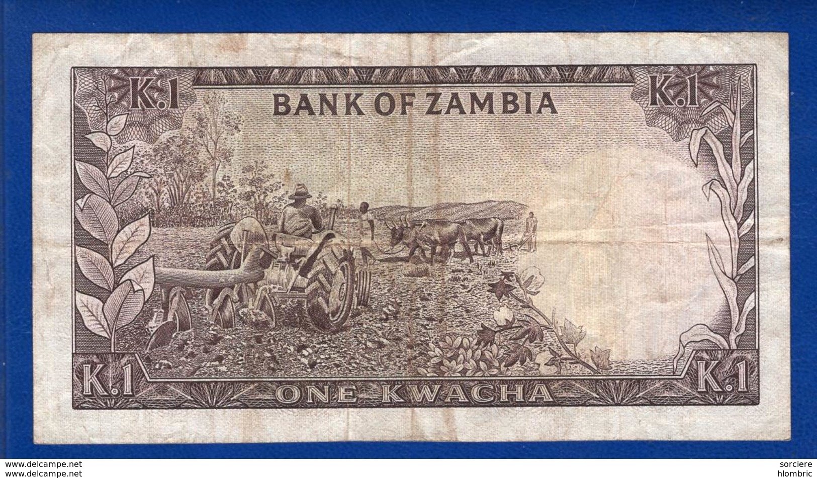 Zambie  1 Kwacha  1968 Sig 2 - Zambie