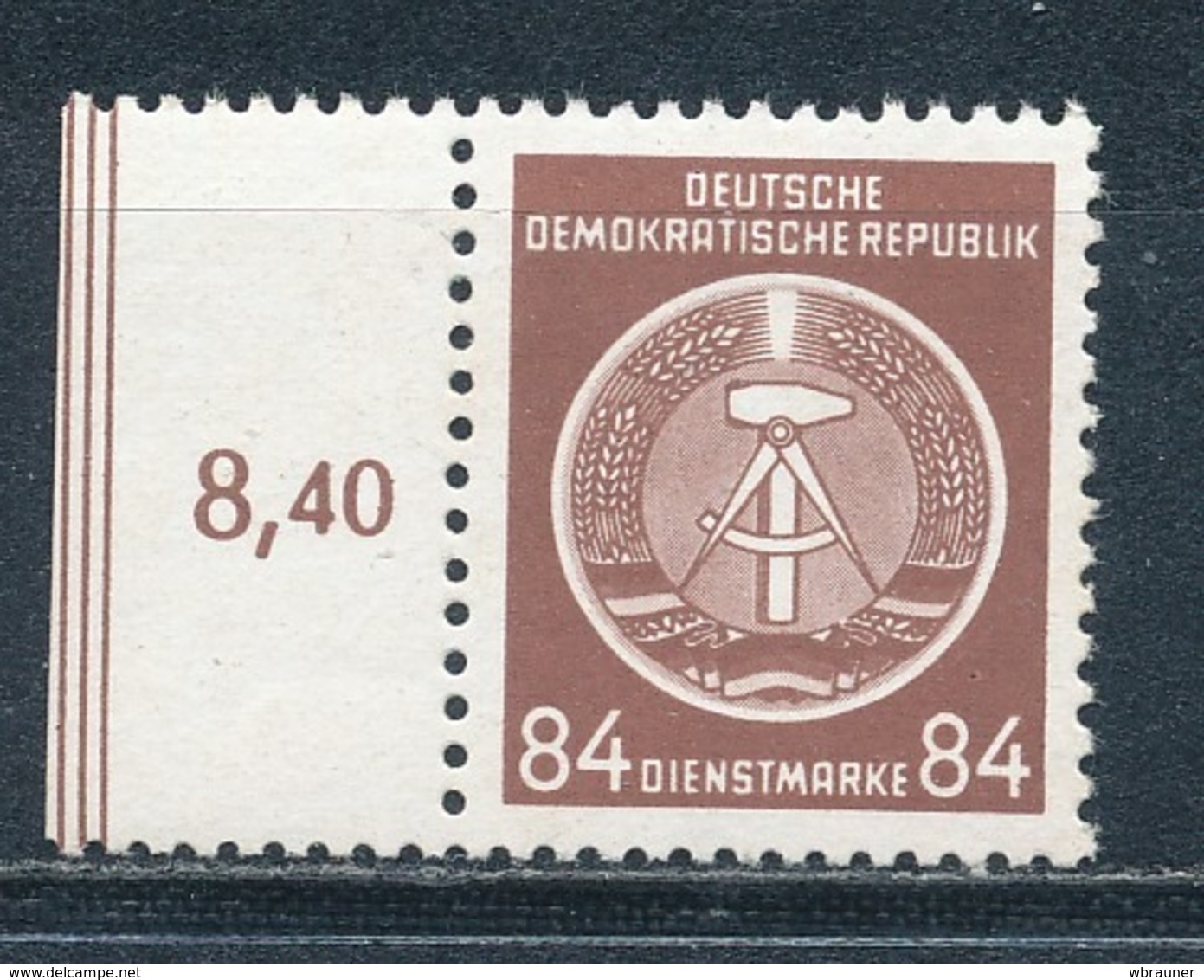 DDR Dienstmarken A 17 X XII ** Geprüft Weigelt Mi. 15,- - Altri & Non Classificati