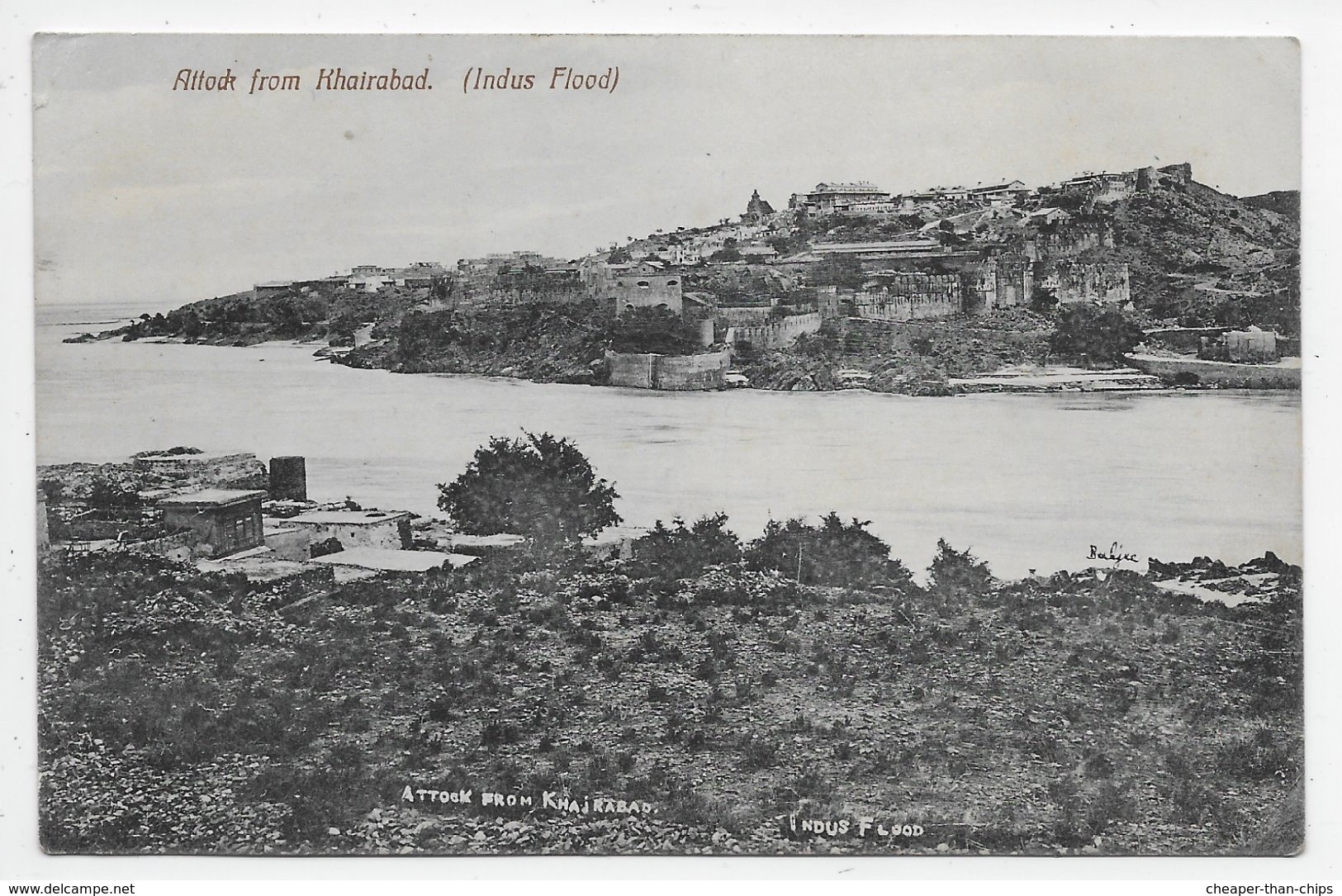 Attock From Khairabad (Indus Flood) - India