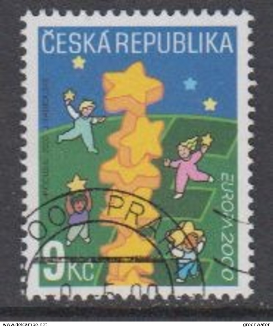 Europa Cept 2000 Czech Republic 1v Used (44571B) - 2000