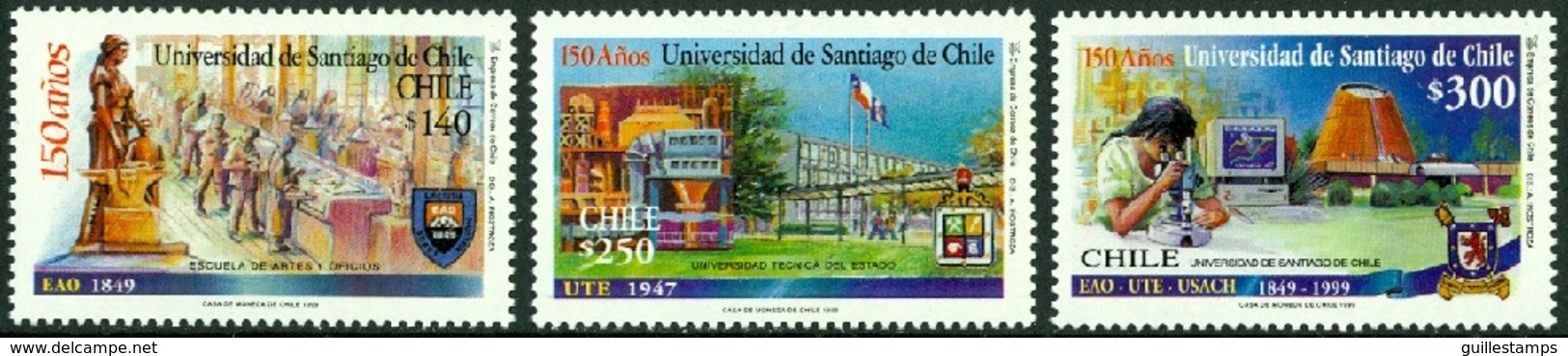 CHILE 1999 UNIVERSITY OF SANTIAGO** (MNH) - Chili