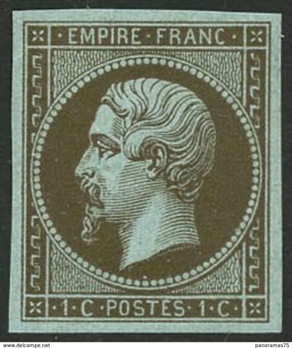 ** N°11c 1c Mordoré - TB - 1853-1860 Napoléon III.