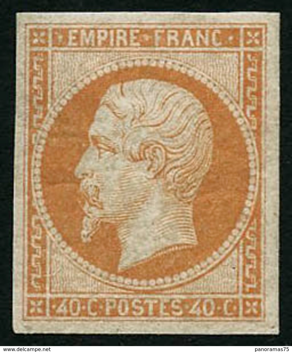 ** N°16 40c Orange - TB. - 1853-1860 Napoléon III.