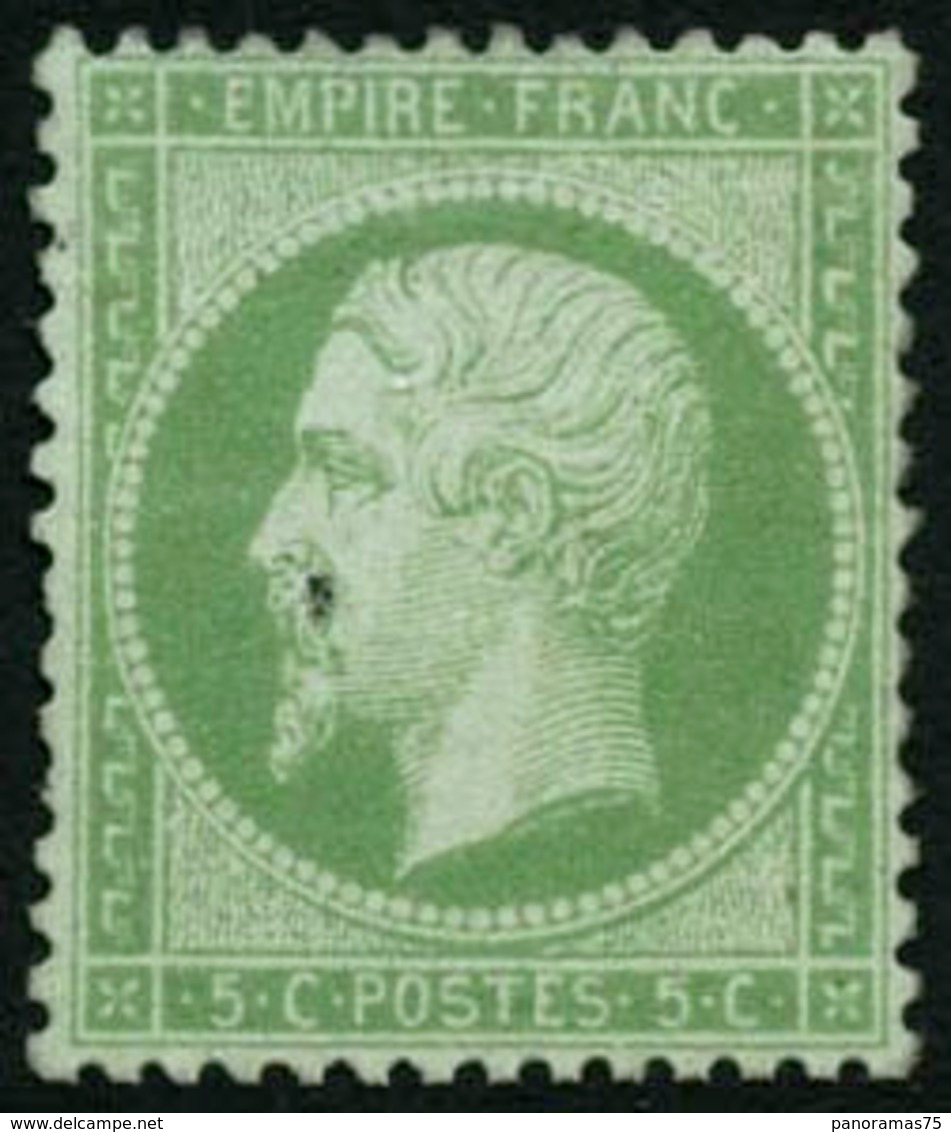 * N°20 5c Vert, Quasi SC - TB - 1862 Napoléon III