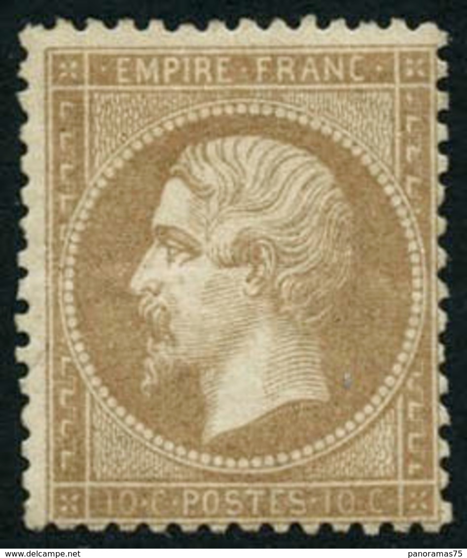 * N°21 10c Bistre - TB. - 1862 Napoléon III