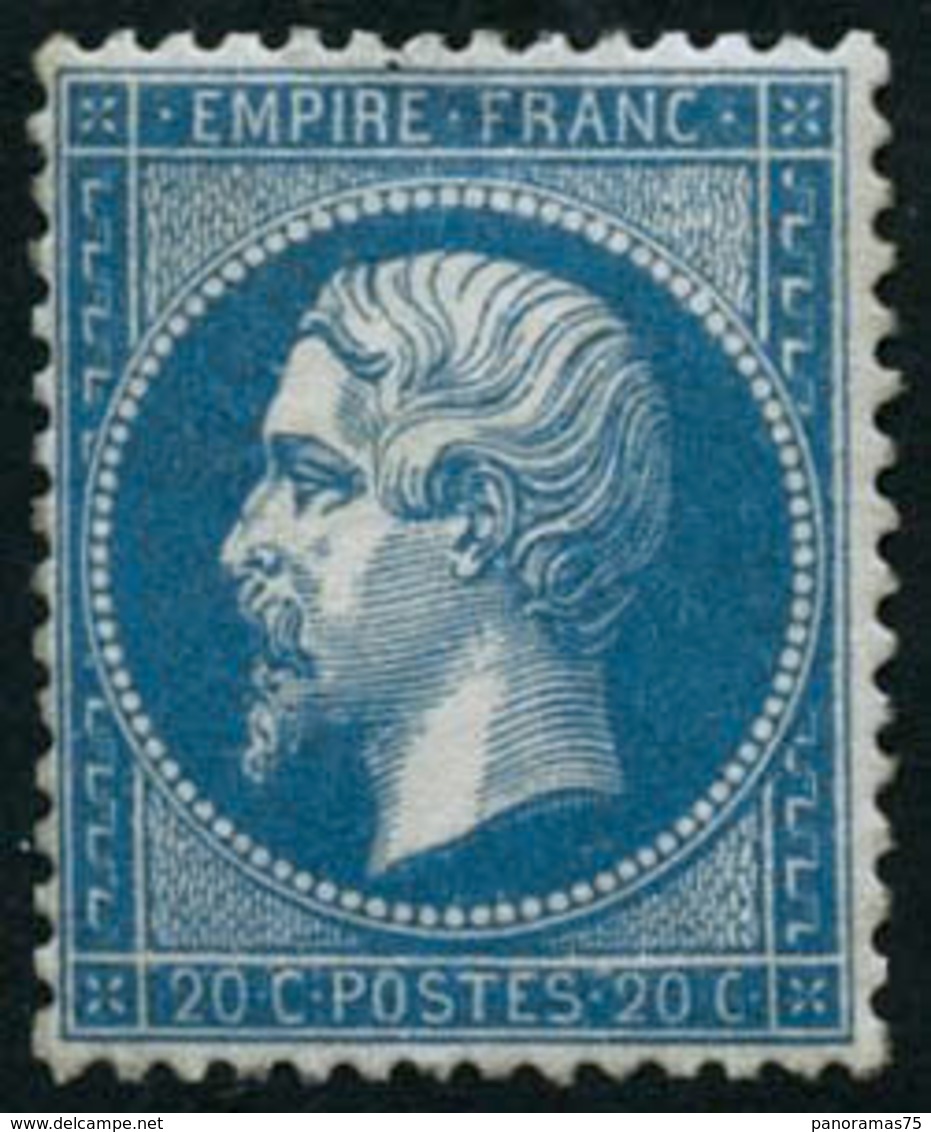 ** N°22 20c Bleu - TB. - 1862 Napoleon III