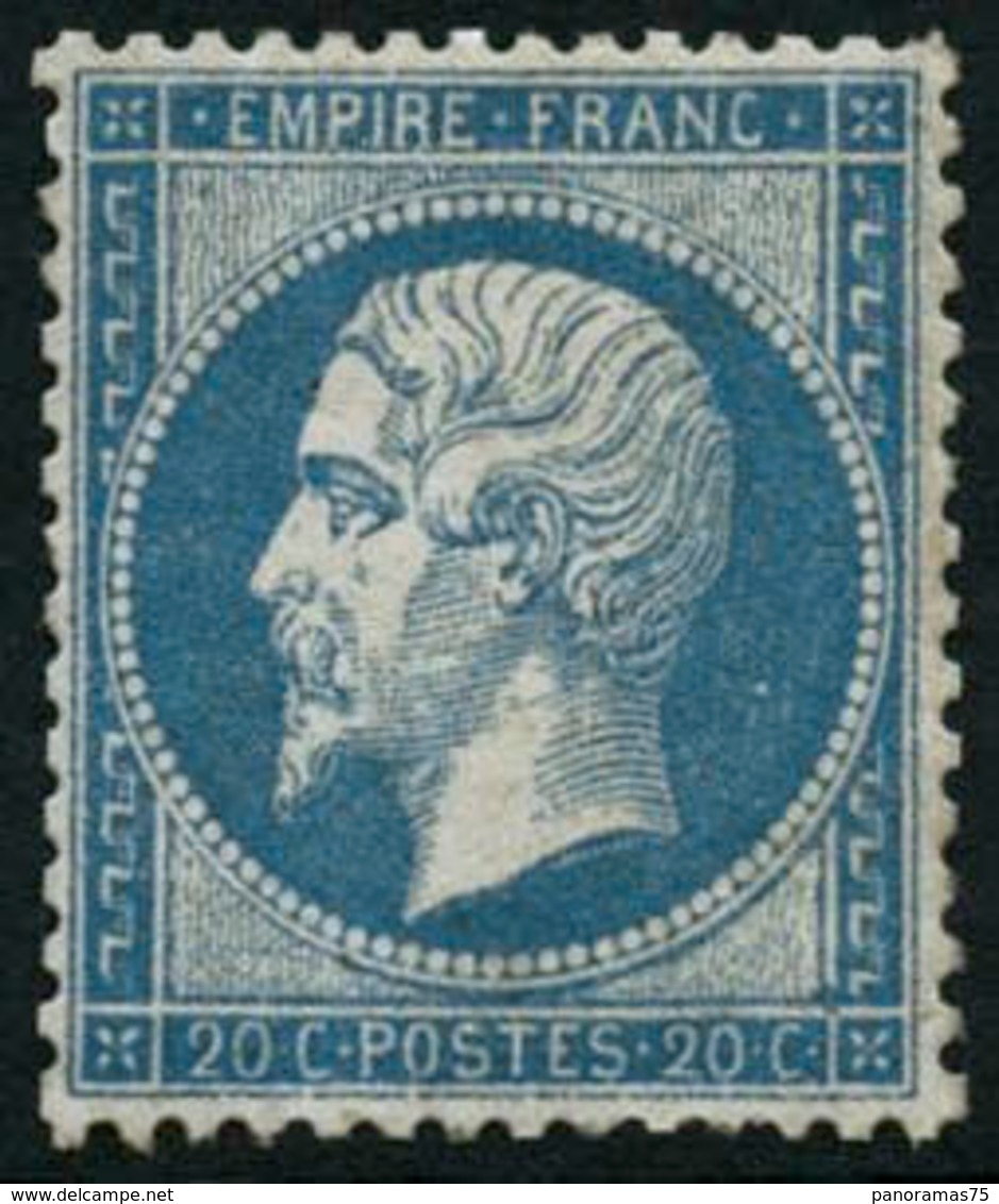 ** N°22 20c Bleu - TB. - 1862 Napoleone III