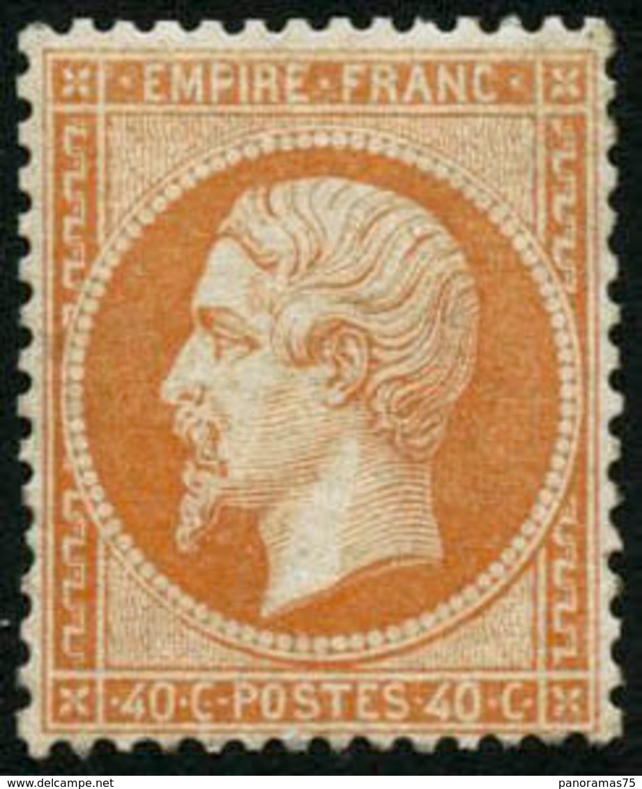 ** N°23 40c Orange, Pièce De Luxe - TB. - 1862 Napoleon III