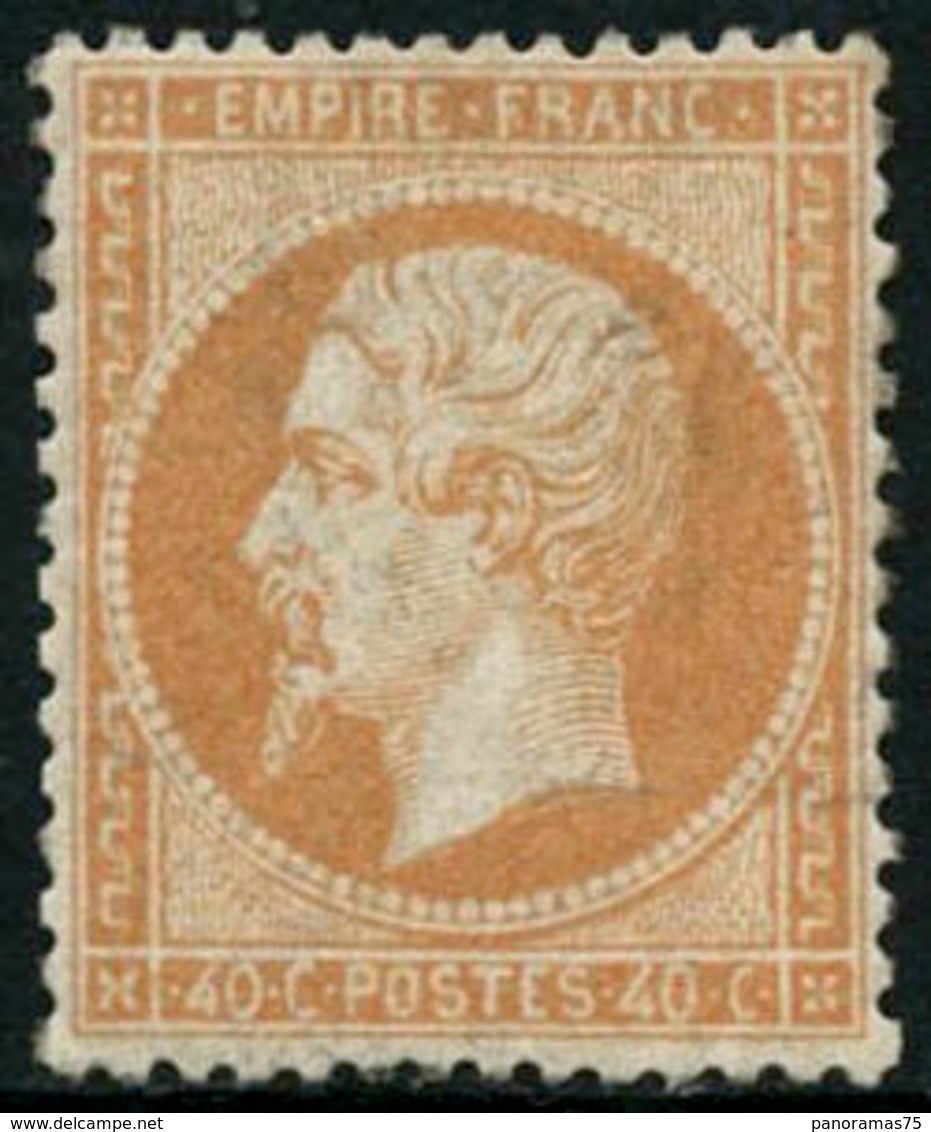 ** N°23 40c Orange, Pièce De Luxe - TB. - 1862 Napoleone III