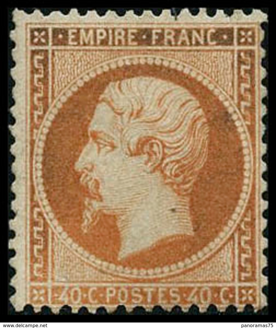 * N°23 40c Orange - TB. - 1862 Napoleone III