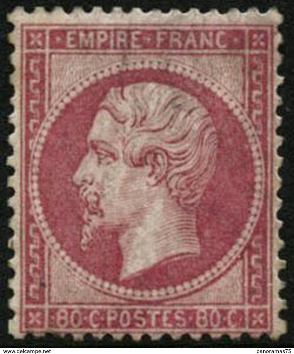 ** N°24 80c Rose - TB. - 1862 Napoleone III