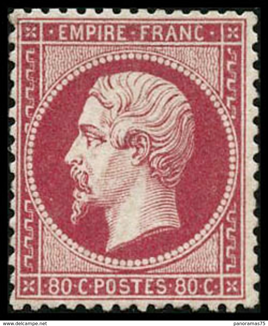 ** N°24 80c Rose - TB. - 1862 Napoléon III