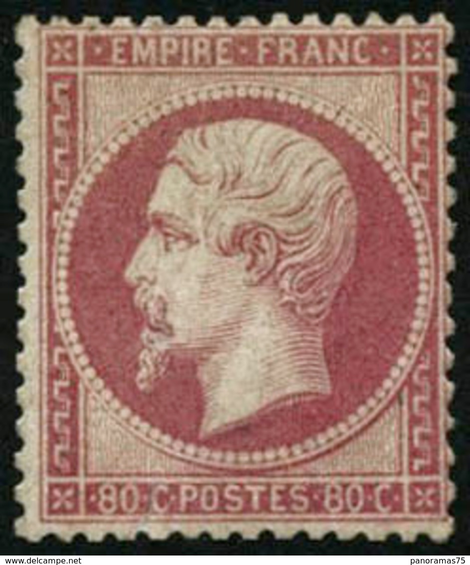 ** N°24 80c Rose - TB. - 1862 Napoléon III.