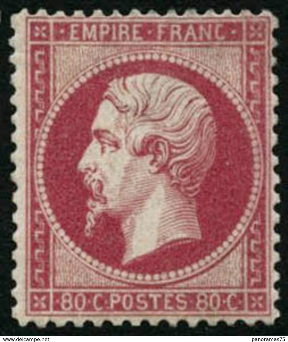 * N°24 80c Rose - TB. - 1862 Napoléon III