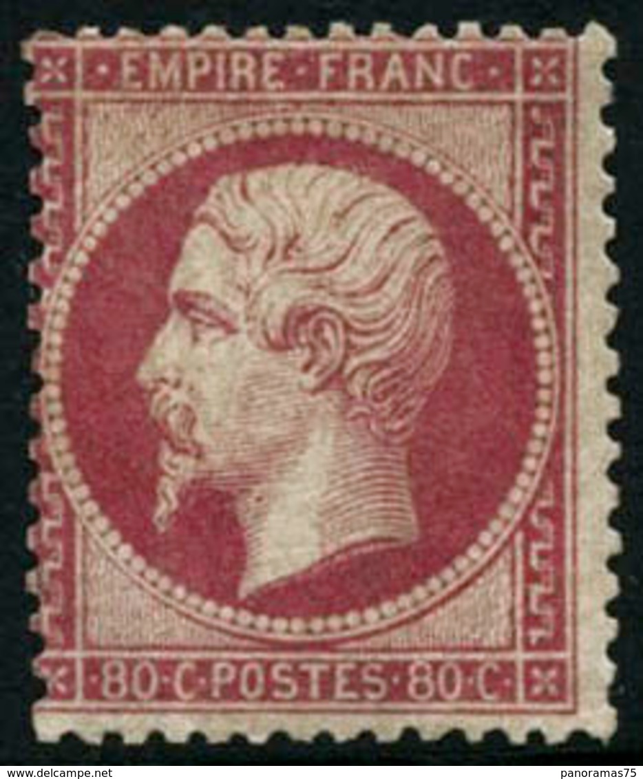 * N°24 80c Rose - TB. - 1862 Napoleon III