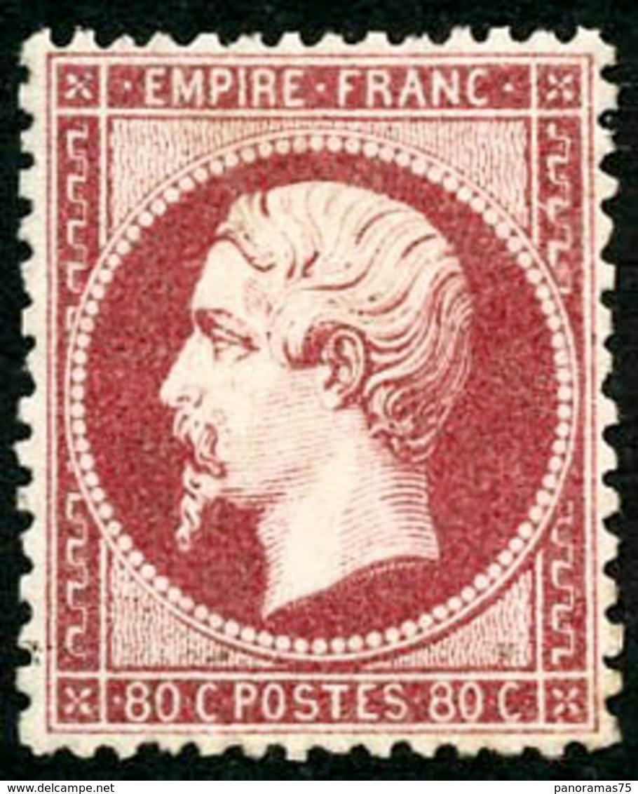 * N°24 80c Rose - TB. - 1862 Napoléon III