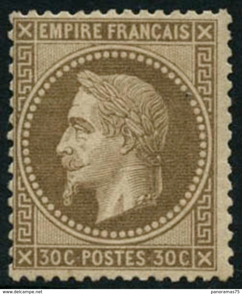 ** N°30  30c Brun - TB - 1863-1870 Napoléon III Con Laureles