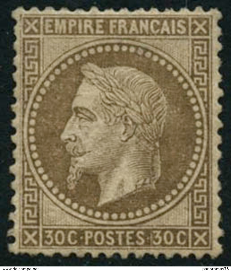 * N°30 30c Brun - TB. - 1863-1870 Napoléon III Con Laureles