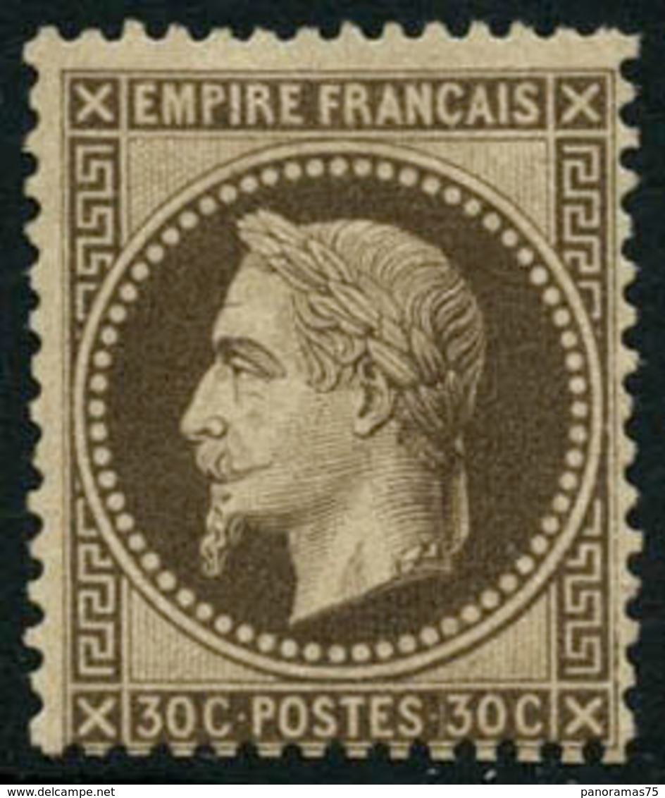 * N°30 30c Brun - TB. - 1863-1870 Napoléon III Con Laureles