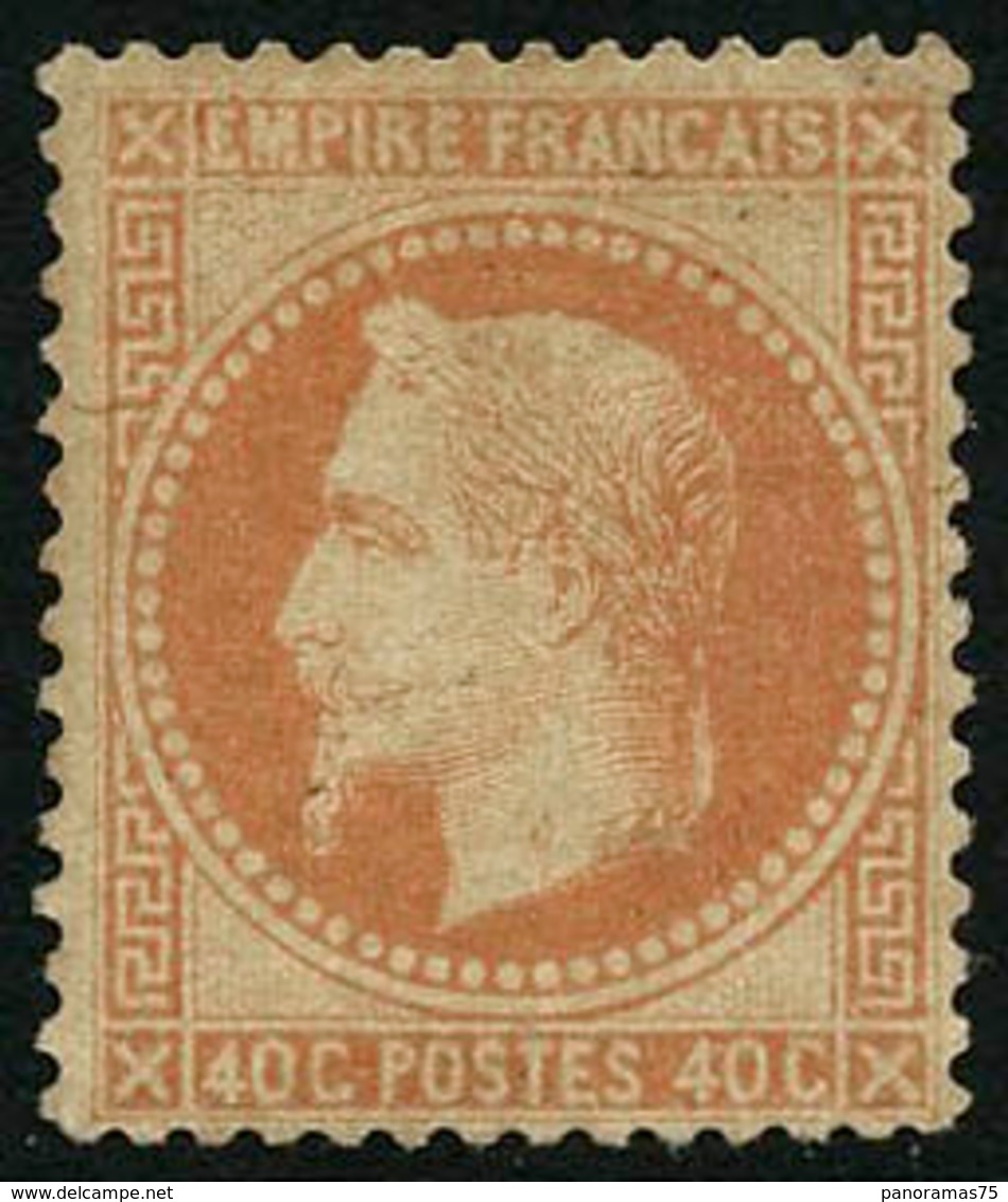 * N°31 40c Orange, Infime Trace De Charnière TB - 1863-1870 Napoléon III Lauré