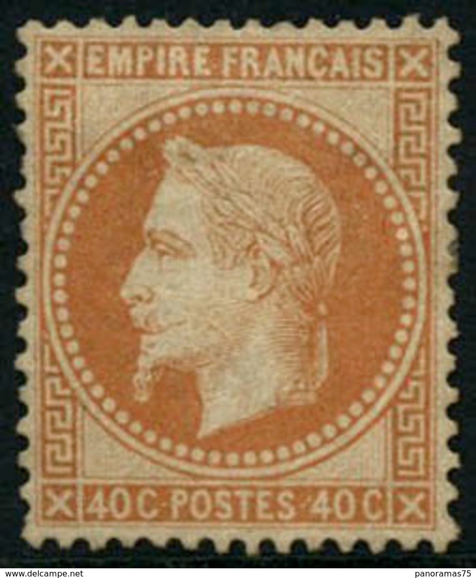 * N°31 40c Orange - TB. - 1863-1870 Napoleon III Gelauwerd