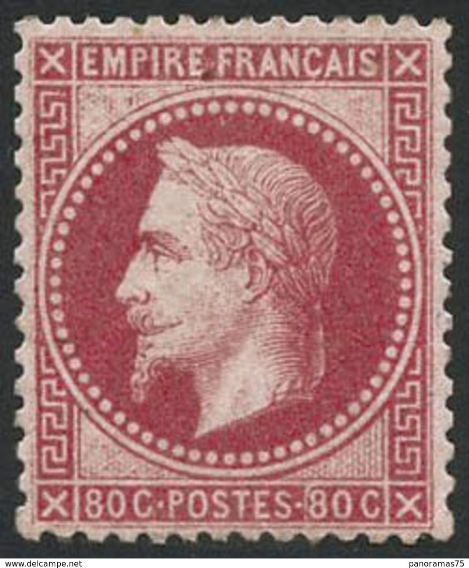 ** N°32 80c Rose, Luxe  - TB - 1863-1870 Napoléon III Con Laureles