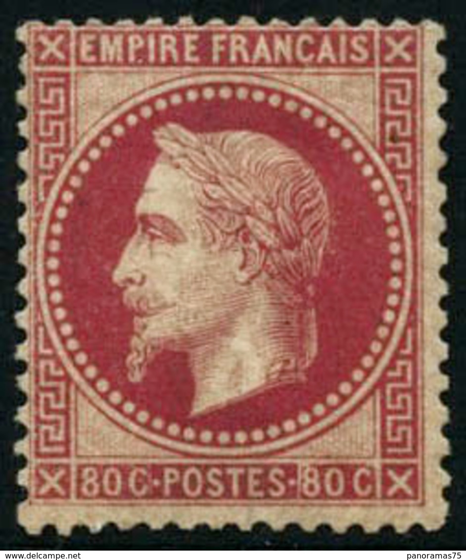 ** N°32 80c Rose, Signé Calves - TB - 1863-1870 Napoléon III Con Laureles