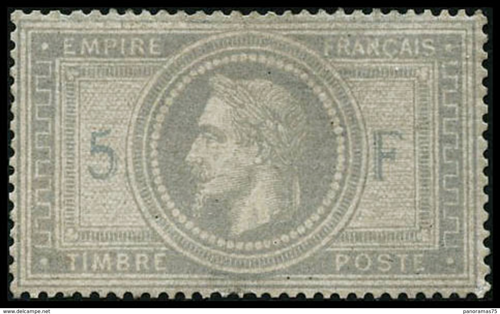 * N°33 5F Empire, Quasi SC - TB - 1863-1870 Napoléon III Lauré