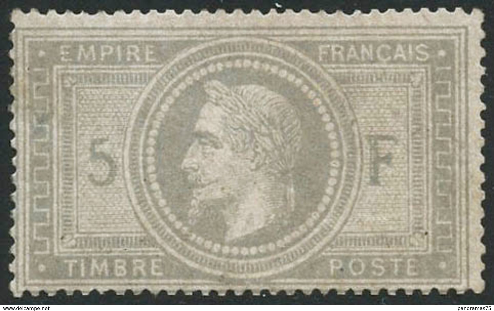 * N°33 5F Empire, Quasi SC - TB - 1863-1870 Napoleon III Gelauwerd