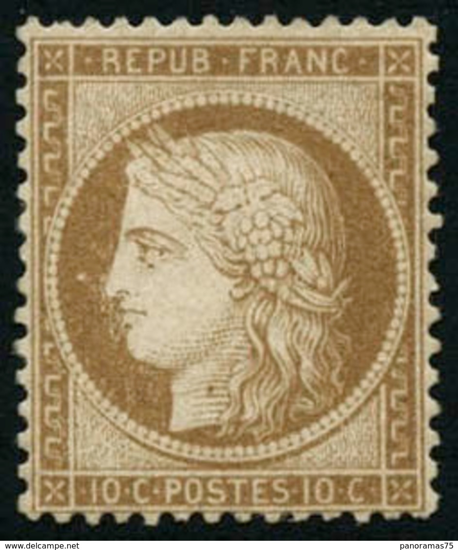 ** N°36 10c Bistre-jaune - TB. - 1870 Siège De Paris