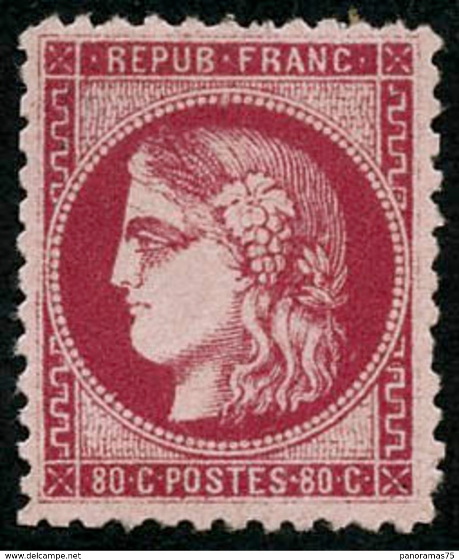 * N°49 80c Rose Dentelé, RARE - TB - 1870 Emisión De Bordeaux