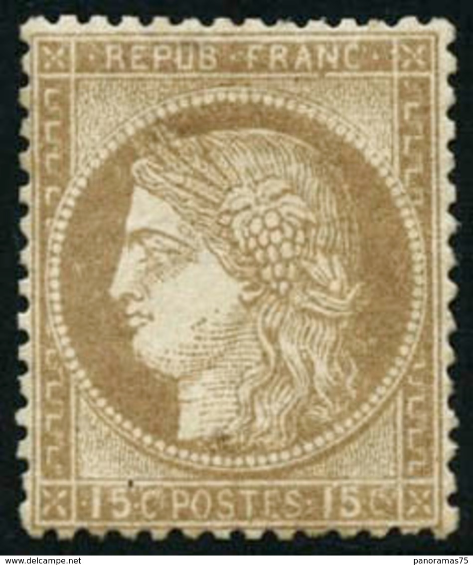 ** N°55 15c Bistre - TB. - 1871-1875 Ceres
