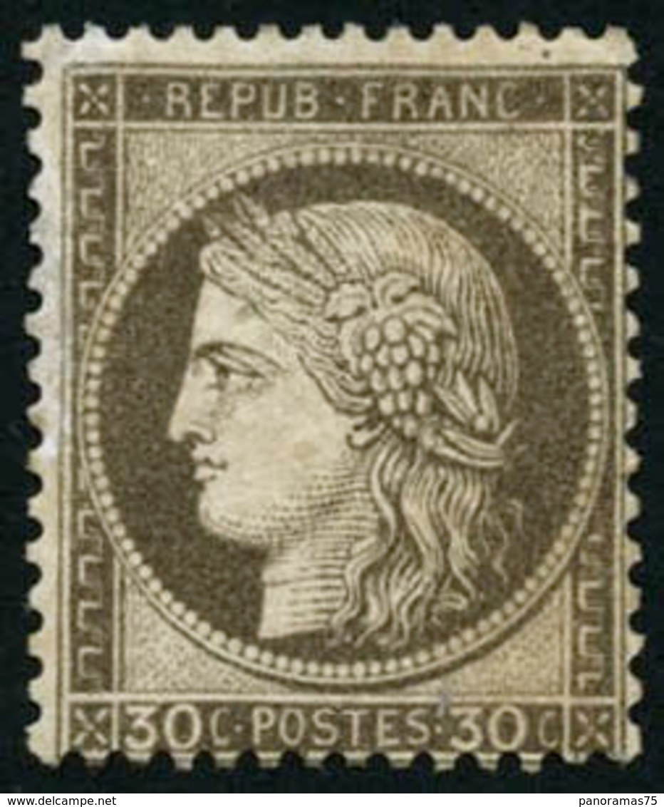 ** N°56 30c Brun, Signé Brun - TB - 1871-1875 Ceres