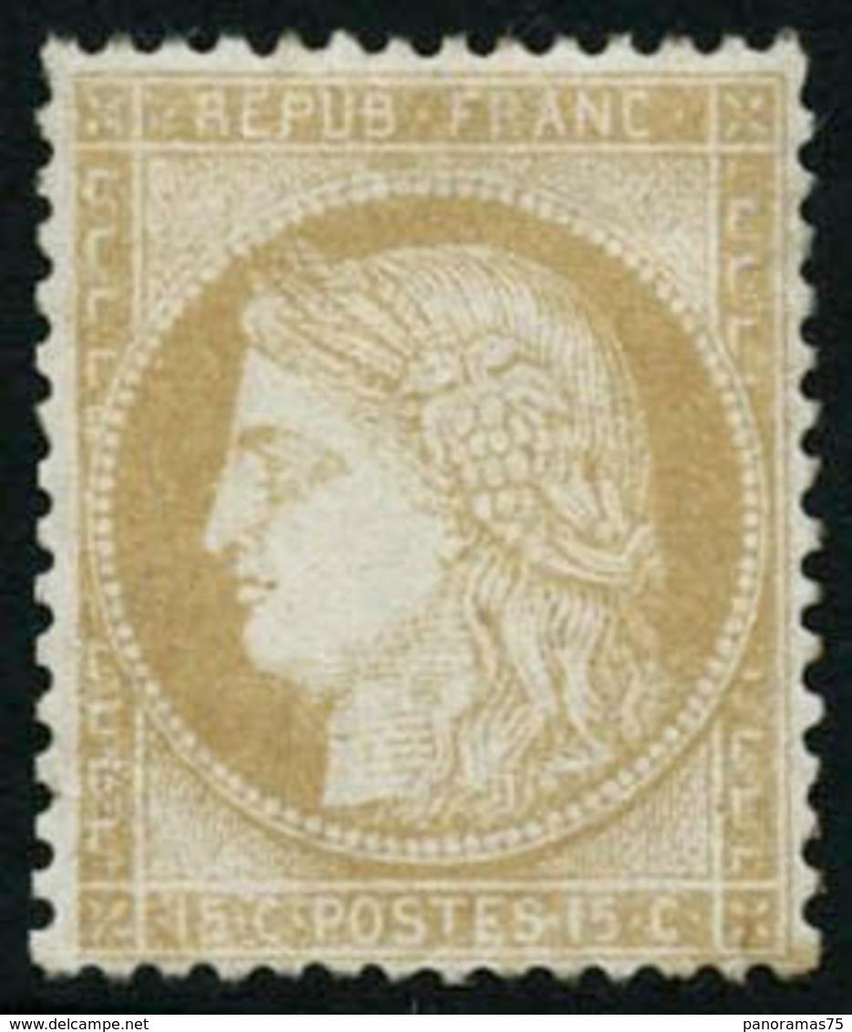 ** N°59 15c Bistre - TB. - 1871-1875 Ceres