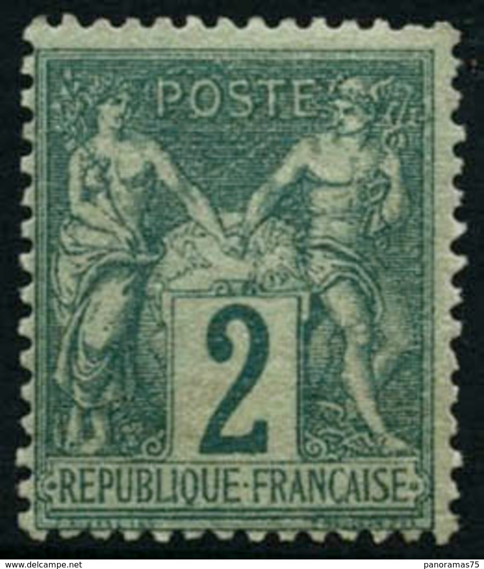 ** N°62 2c Vert - TB. - 1876-1878 Sage (Type I)