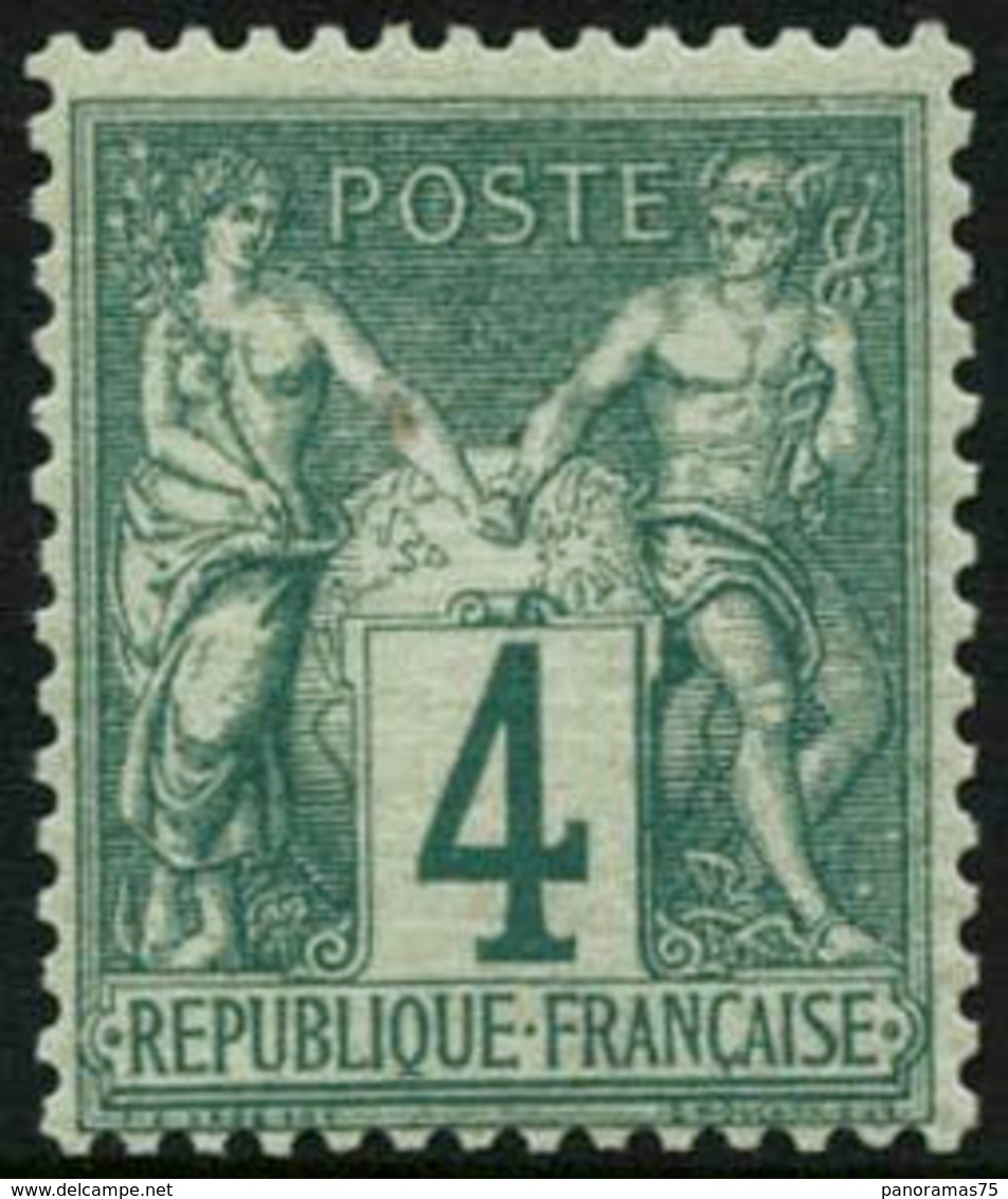 ** N°63 4c Vert - TB. - 1876-1878 Sage (Typ I)