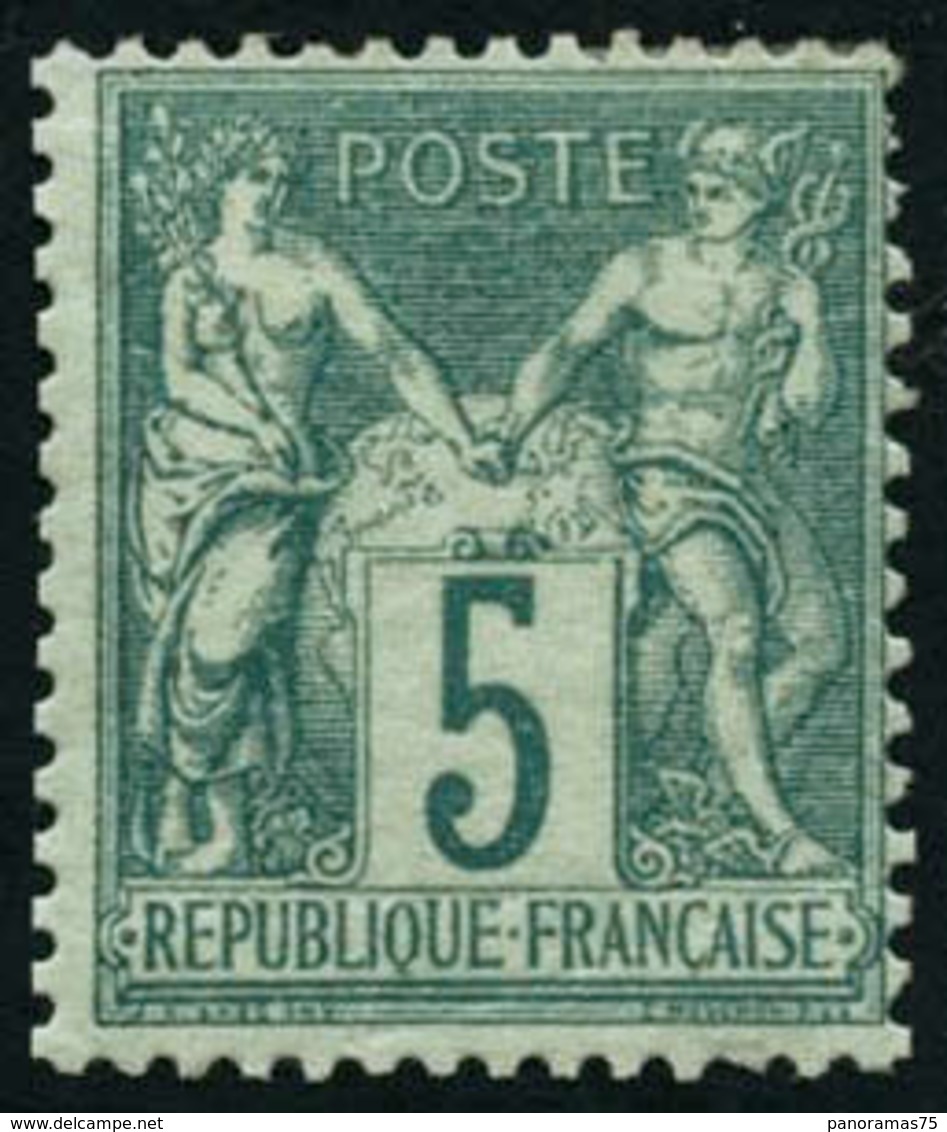 * N°64 5c Vert - TB. - 1876-1878 Sage (Tipo I)