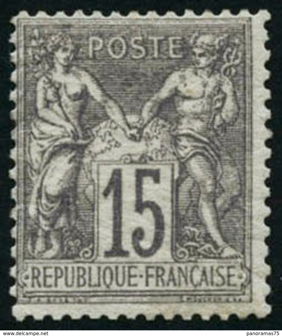 ** N°66 15c Gris - TB. - 1876-1878 Sage (Typ I)