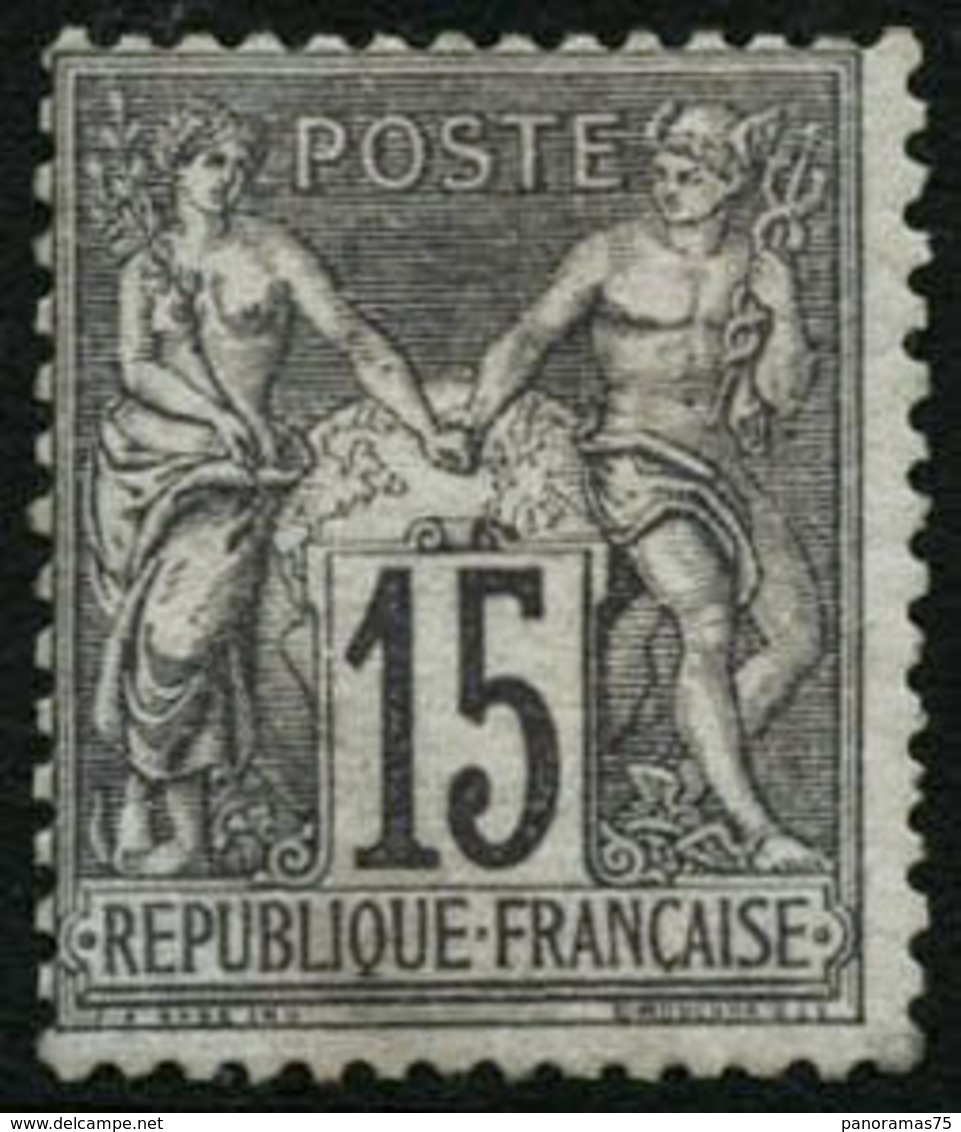 * N°66 15c Gris - TB. - 1876-1878 Sage (Typ I)