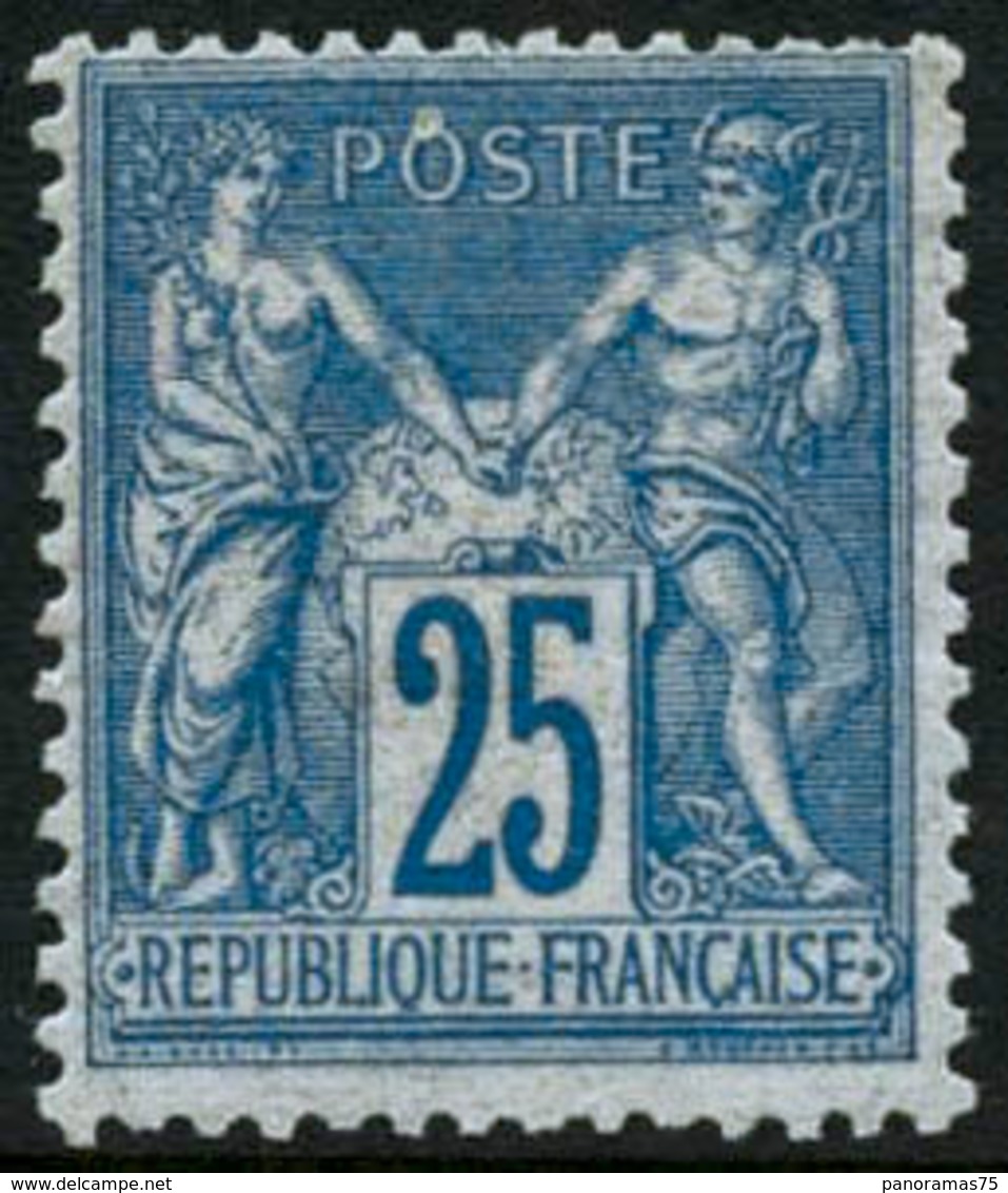 ** N°79 25c Bleu, Signé Calves - TB - 1876-1898 Sage (Type II)