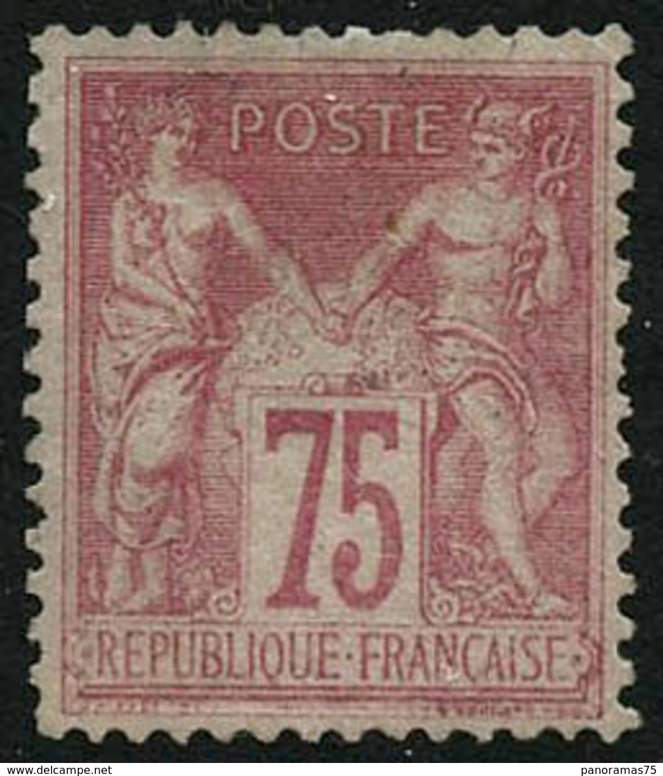 * N°81 75c Rose - TB. - 1876-1898 Sage (Type II)